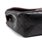Shoulder Bag Mini Classic Chain Crossbody Flap Black Quilted Lambskin Leather