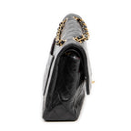 Shoulder Bag Classic Double Flap 26 Black Quilted Lambskin Leather