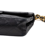 Shoulder Bag Classic Double Flap 26 Black Quilted Lambskin Leather