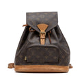 Shoulder Bag Montsouris MM Brown Monogram Canvas