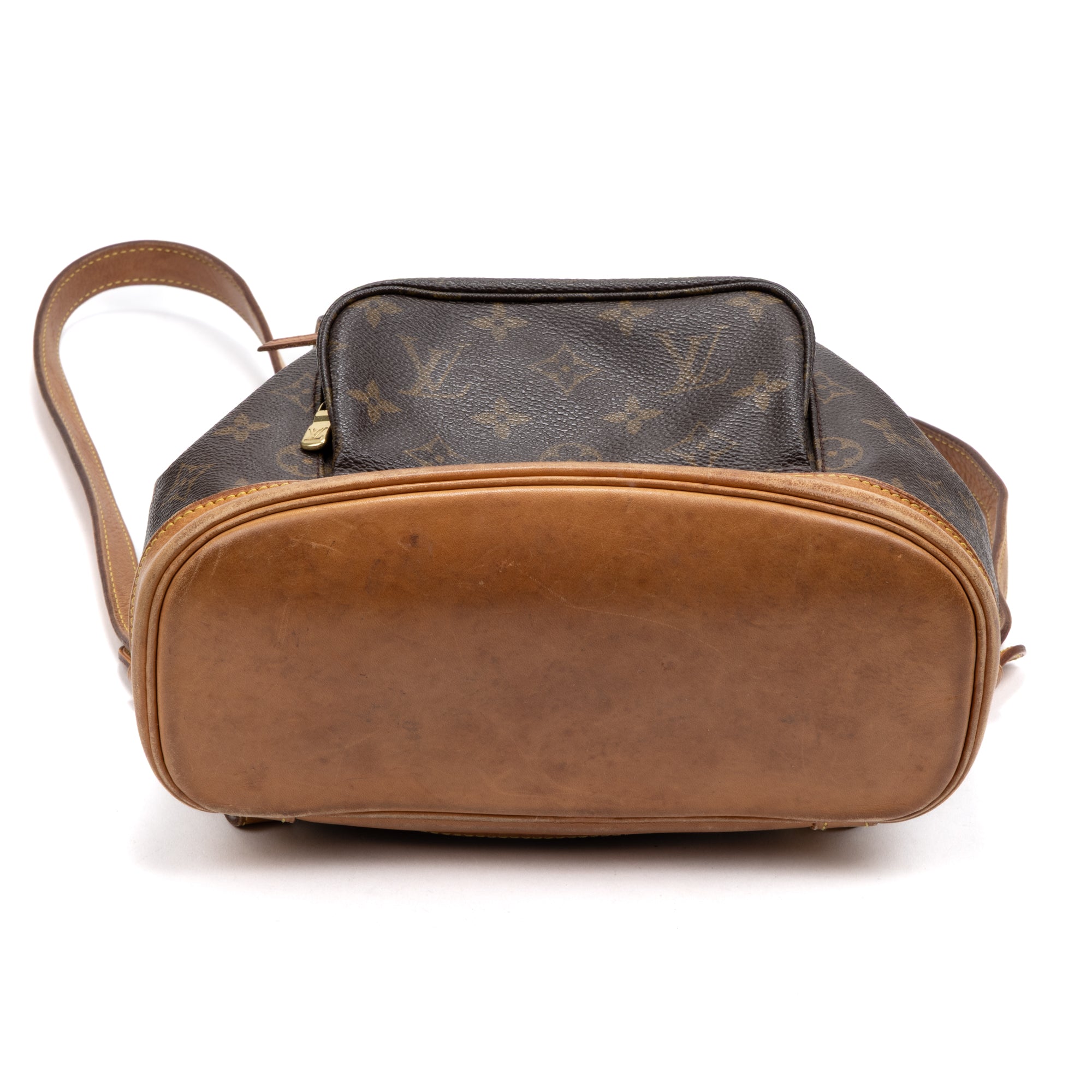 Shoulder Bag Montsouris MM Brown Monogram Canvas