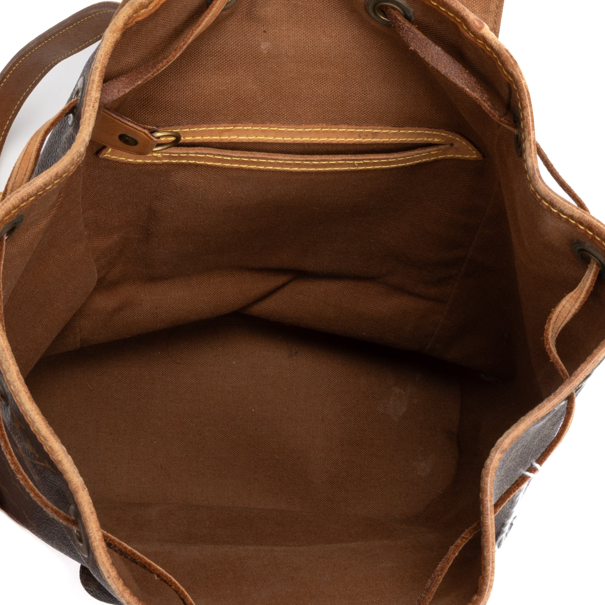 Shoulder Bag Montsouris MM Brown Monogram Canvas