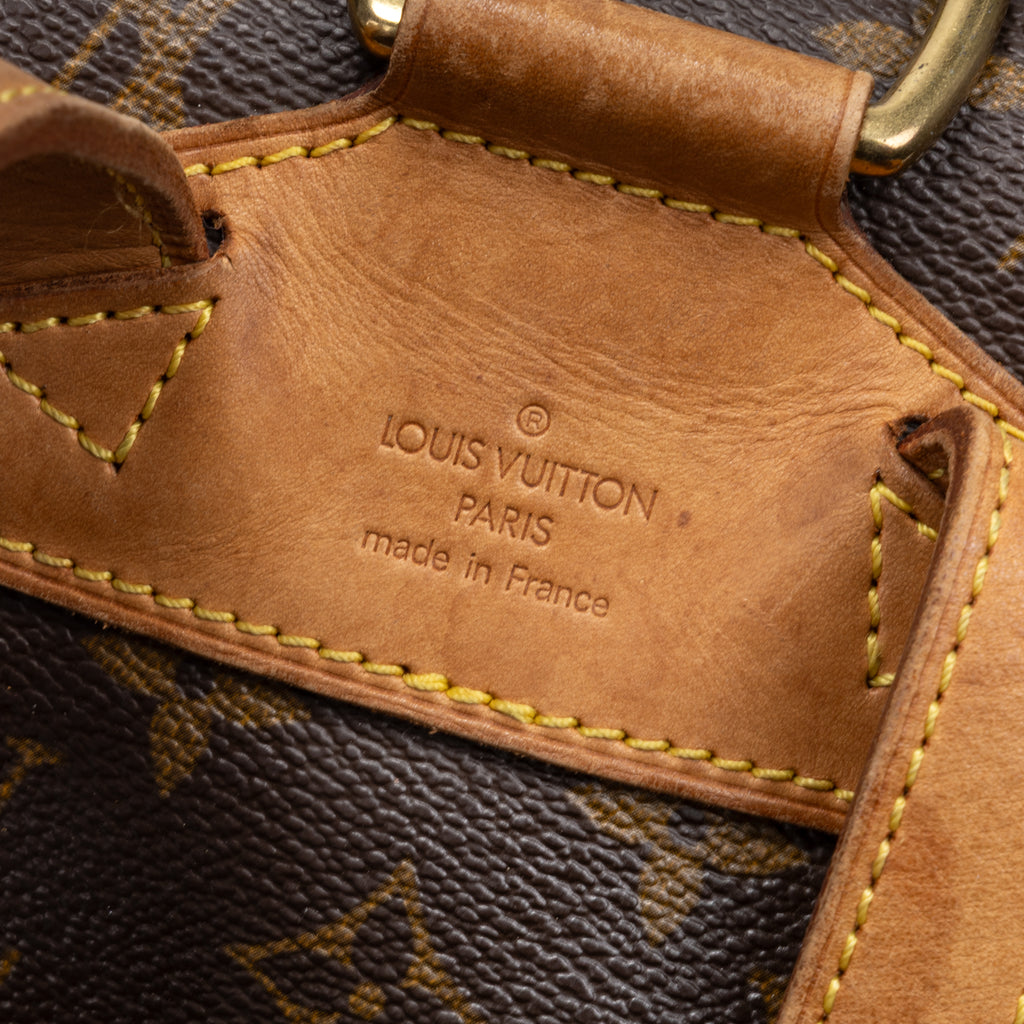 Shoulder Bag Montsouris MM Brown Monogram Canvas