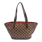 Shoulder Bag Manosque PM Brown Damier Ebene
