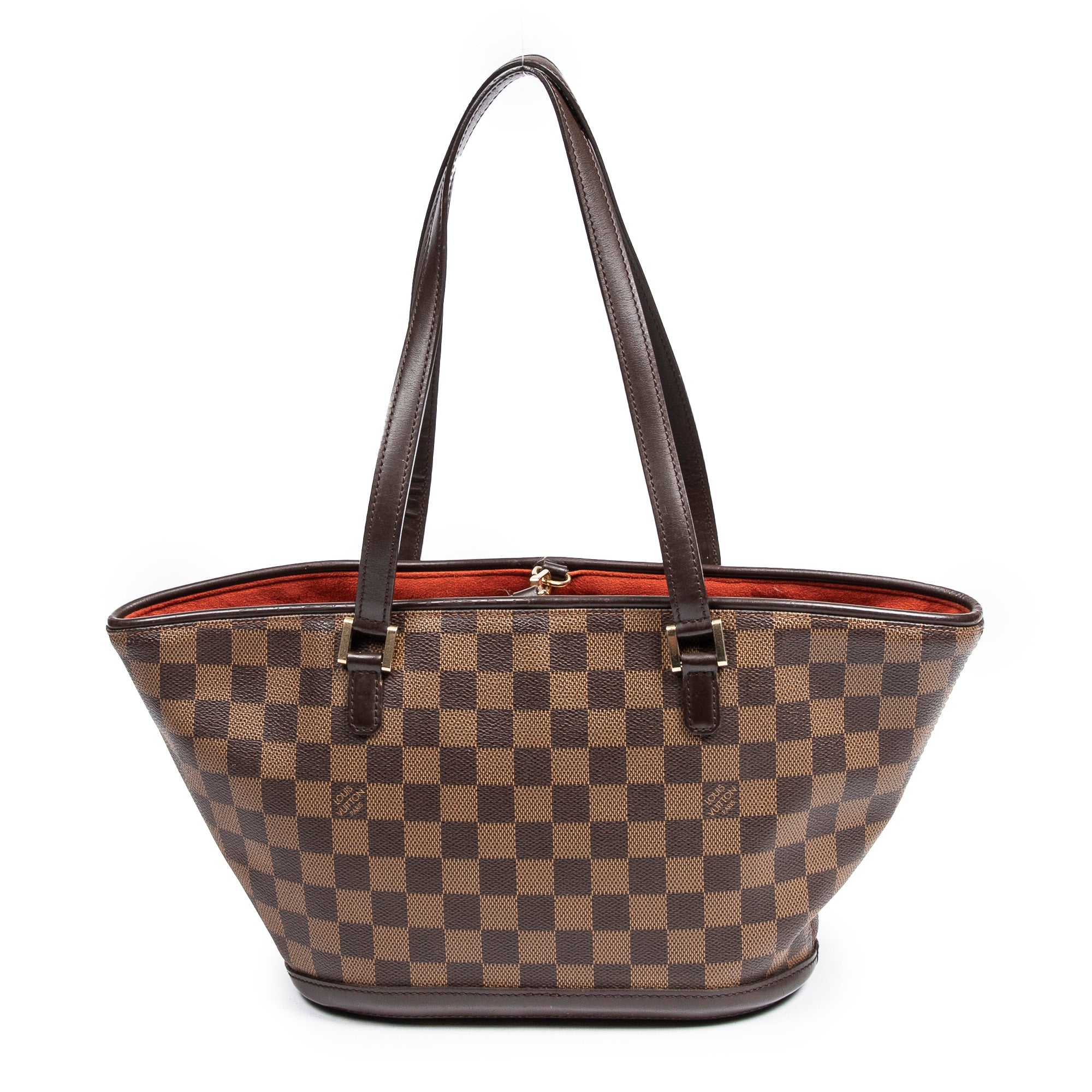 Shoulder Bag Manosque PM Brown Damier Ebene