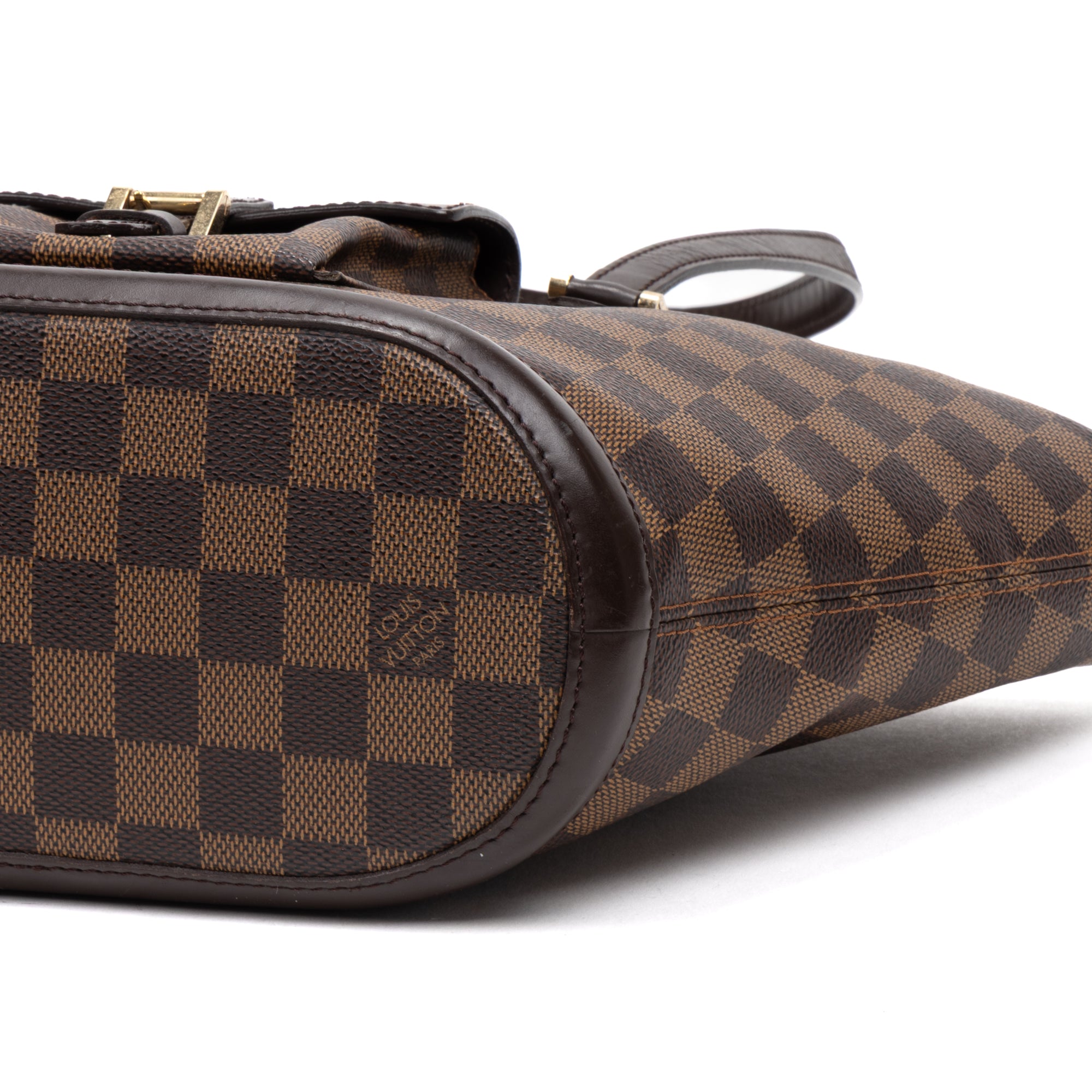 Shoulder Bag Manosque PM Brown Damier Ebene