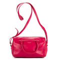 Shoulder Bag Baby Duffle Pink Smooth Leather