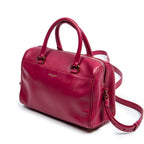 Shoulder Bag Baby Duffle Pink Smooth Leather