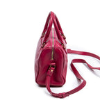Shoulder Bag Baby Duffle Pink Smooth Leather