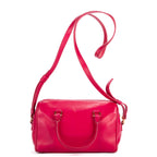 Shoulder Bag Baby Duffle Pink Smooth Leather