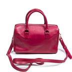 Shoulder Bag Baby Duffle Pink Smooth Leather