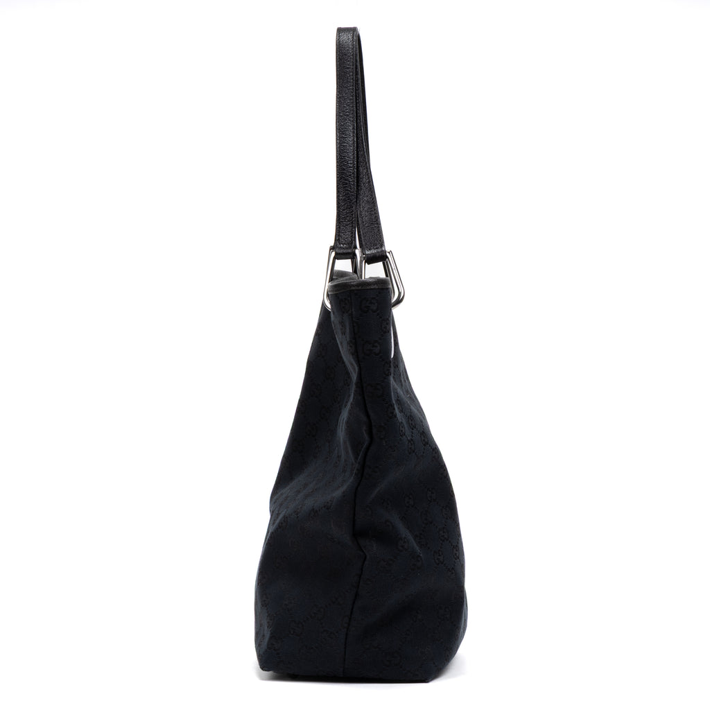 Shoulder Bag Eclipse Tall Tote Black Monogrammed Canvas