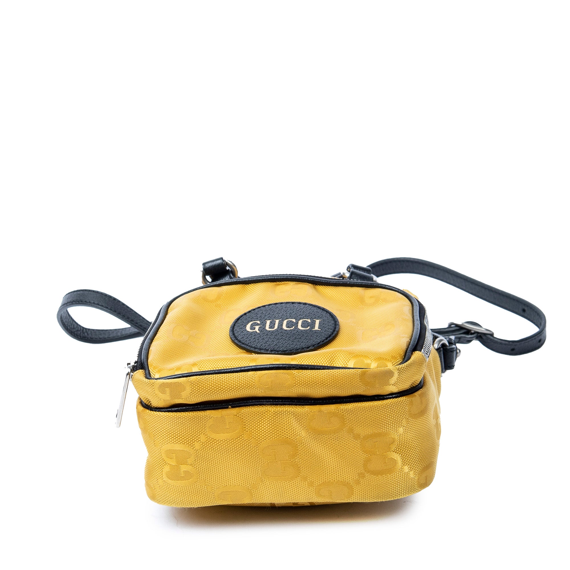 Shoulder Bag Off The Grid Crossbody Yellow Monogrammed Nylon Canvas
