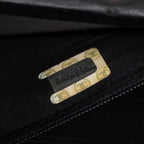 Shoulder Bag Vintage Chain Box Bag Black Quilted Lambskin Leather