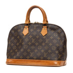 Handbag Alma PM Brown Monogram Canvas
