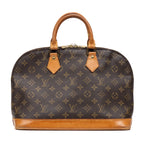 Handbag Alma PM Brown Monogram Canvas