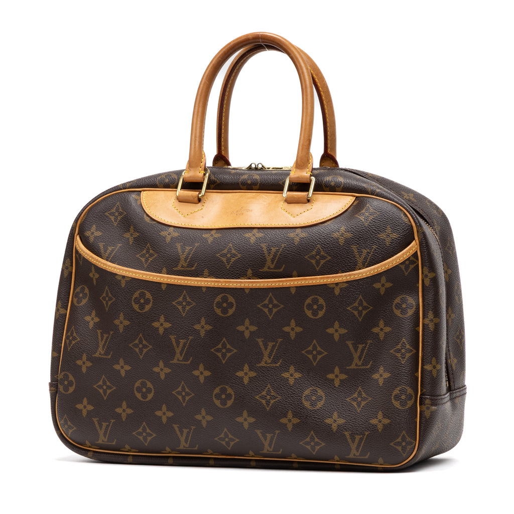 Handbag Deauville Brown Monogram Canvas