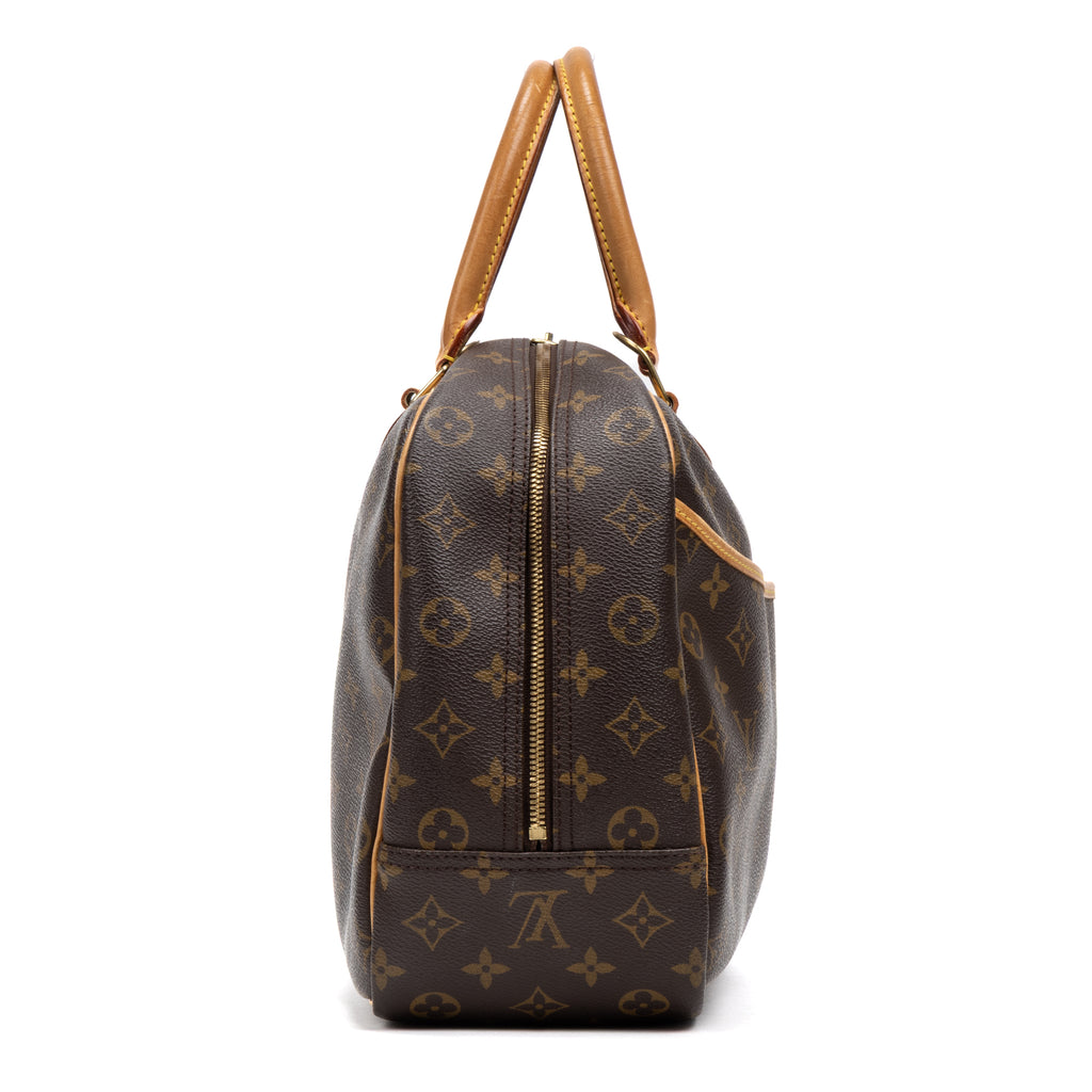 Handbag Deauville Brown Monogram Canvas