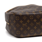 Handbag Deauville Brown Monogram Canvas