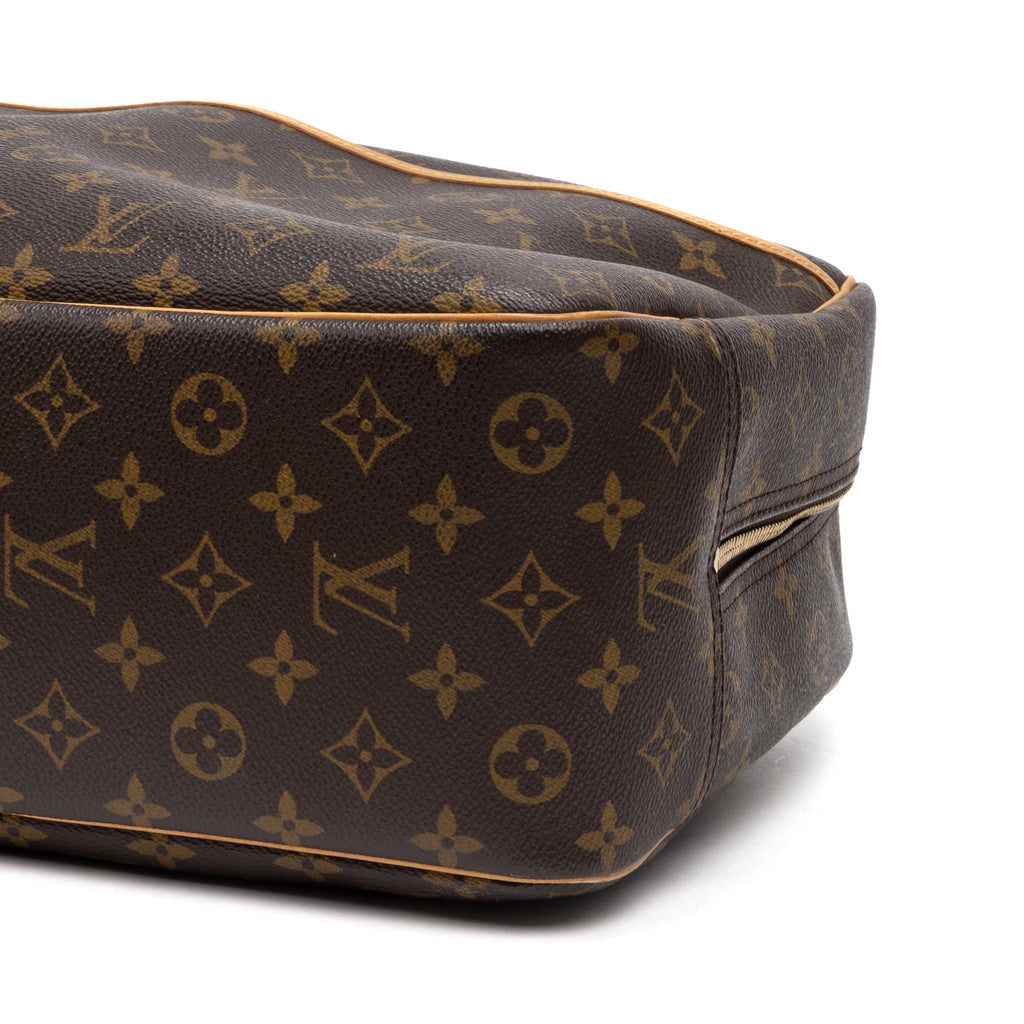 Handbag Deauville Brown Monogram Canvas