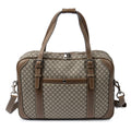 Travel Bag Carry-On Weekender Beige Diamante Canvas