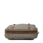 Travel Bag Carry-On Weekender Beige Diamante Canvas