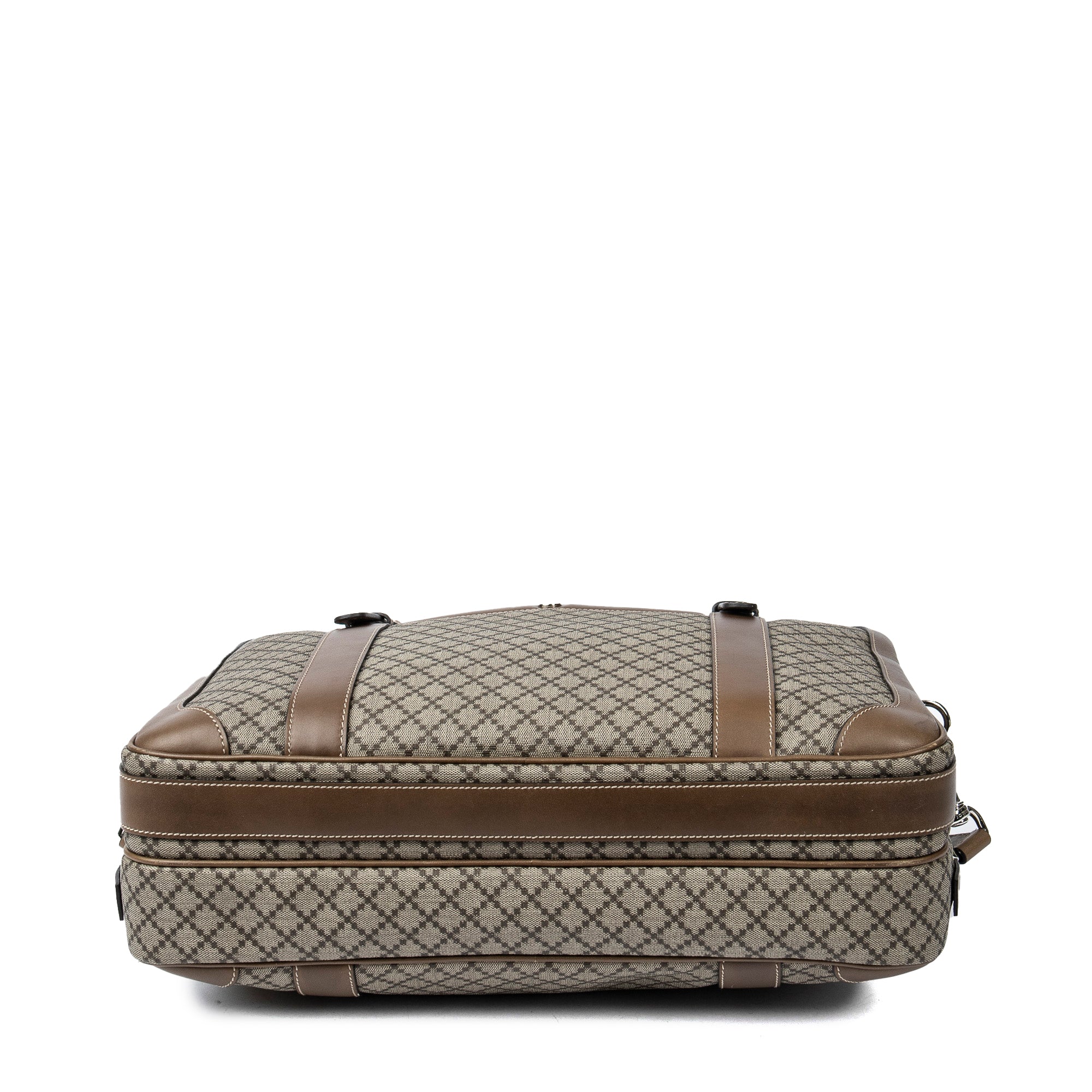 Travel Bag Carry-On Weekender Beige Diamante Canvas
