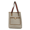 Shoulder Bag Web Gucci Plus Vertical Tote Beige GG Plus Coated Canvas