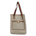 Shoulder Bag Web Gucci Plus Vertical Tote Beige GG Plus Coated Canvas