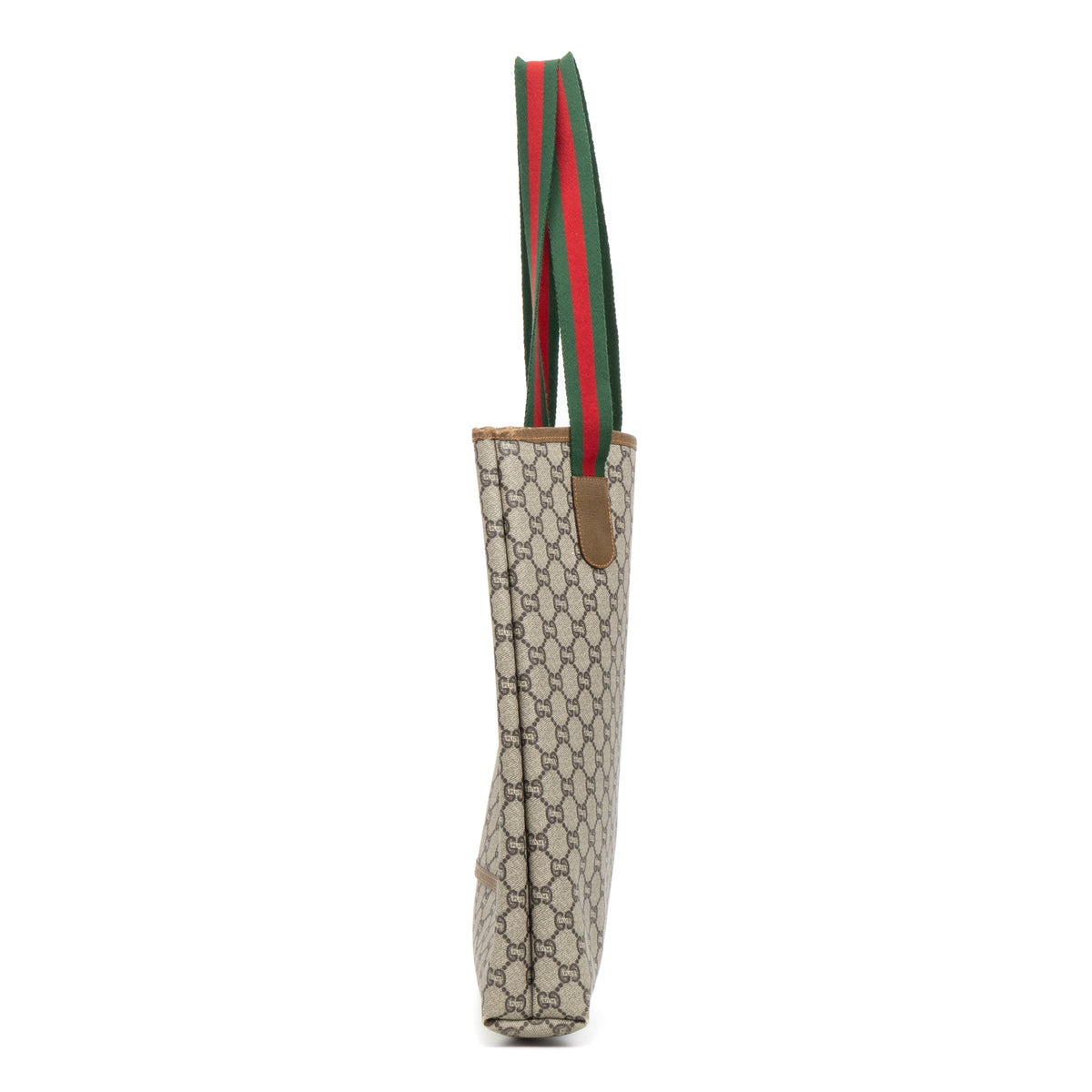 Shoulder Bag Web Gucci Plus Vertical Tote Beige GG Plus Coated Canvas