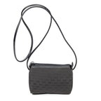 Shoulder Bag Vintage Mini Pochette Crossbody Black Microguccissima Canvas