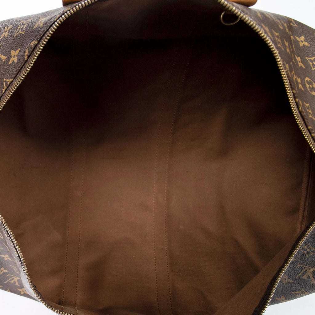 Shoulder Bag Keepall 55 Brown Monogram Canvas