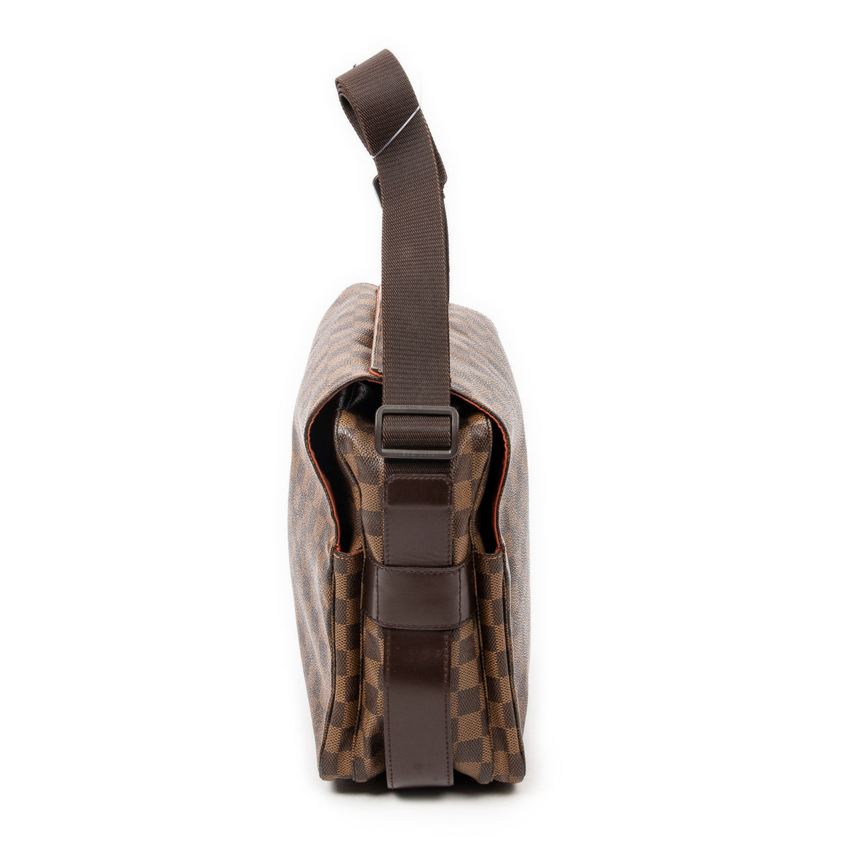 Handbag Naviglio Brown Damier Ebene