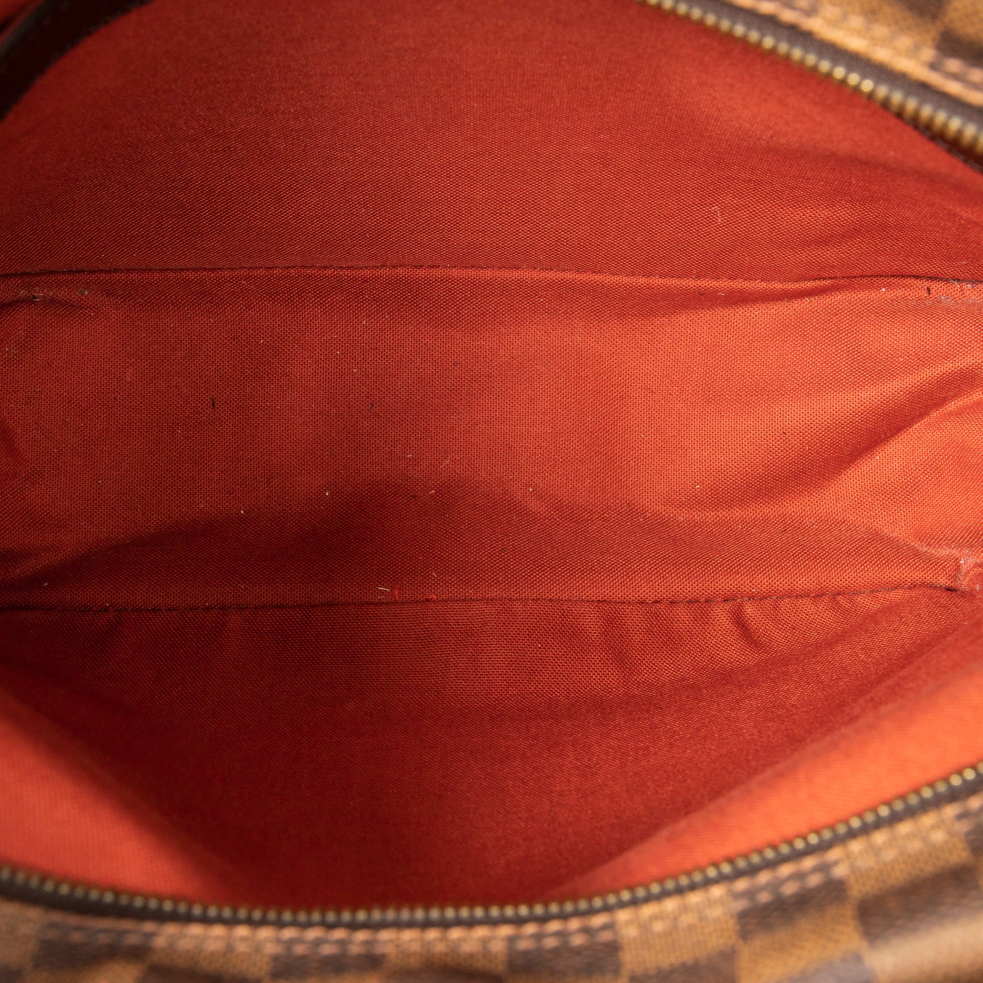 Handbag Naviglio Brown Damier Ebene