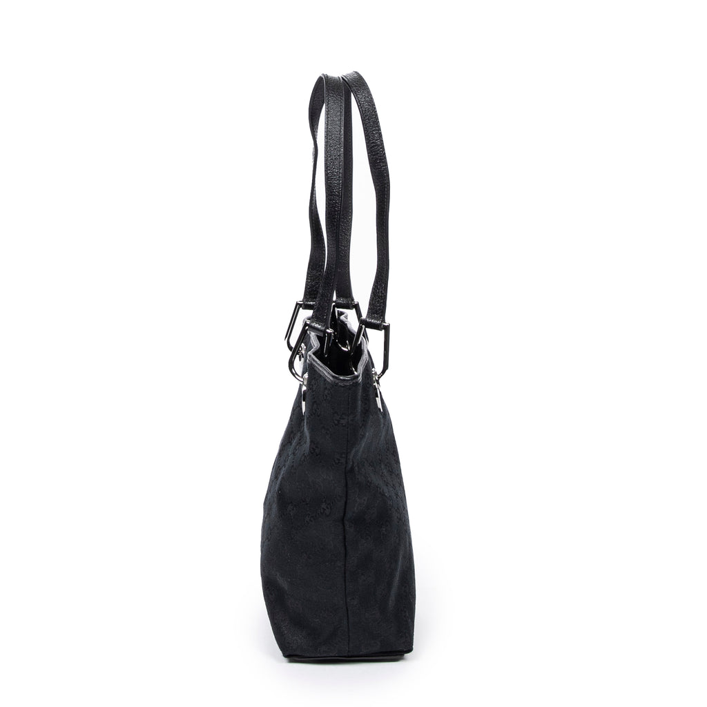 Shoulder Bag Eclipse Shopping MM Black Monogrammed Canvas