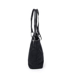 Shoulder Bag Eclipse Shopping MM Black Monogrammed Canvas