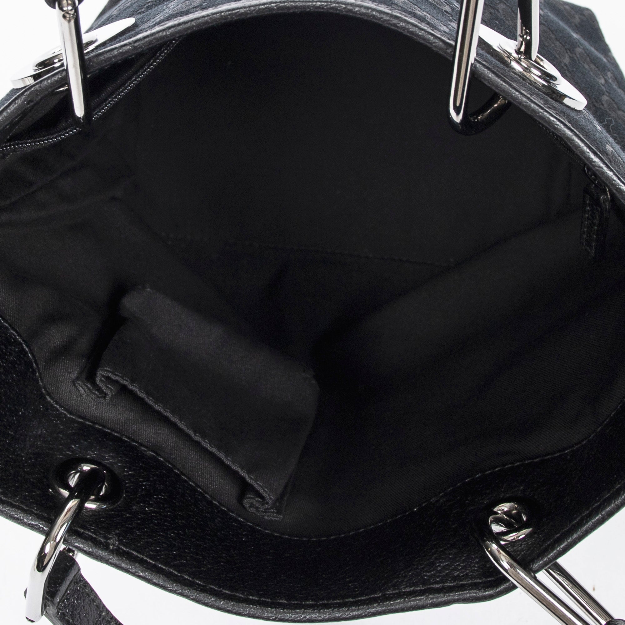 Shoulder Bag Eclipse Shopping MM Black Monogrammed Canvas