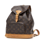 Shoulder Bag Montsouris MM Brown Monogram Canvas