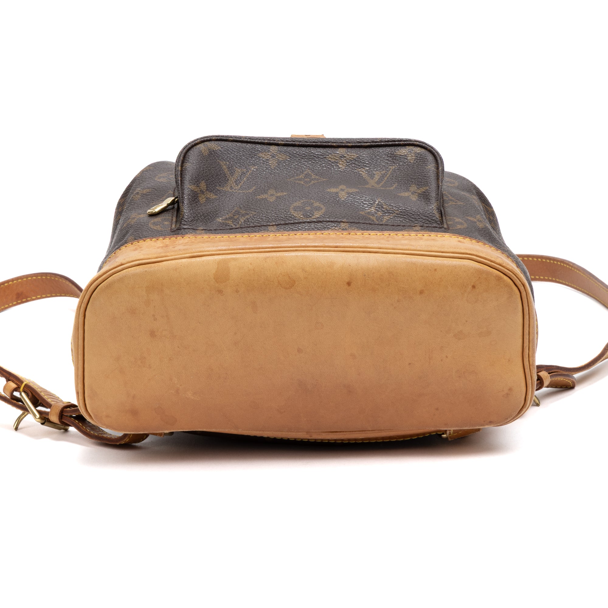 Shoulder Bag Montsouris MM Brown Monogram Canvas