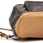 Shoulder Bag Montsouris MM Brown Monogram Canvas