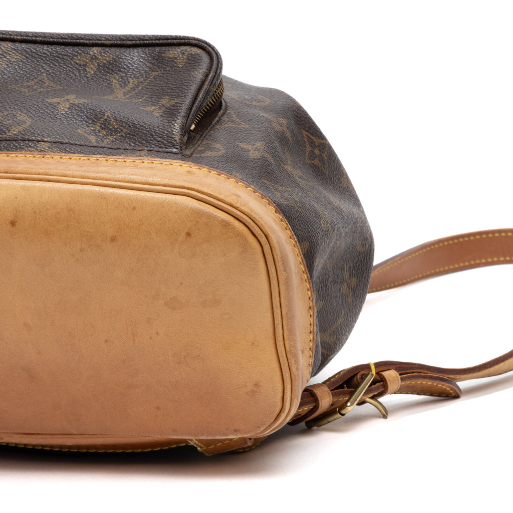 Shoulder Bag Montsouris MM Brown Monogram Canvas