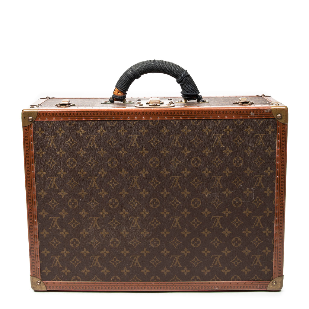 Bolsa de viaje Bisten de lona Monogram marrón