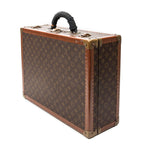 Bolsa de viaje Bisten de lona Monogram marrón