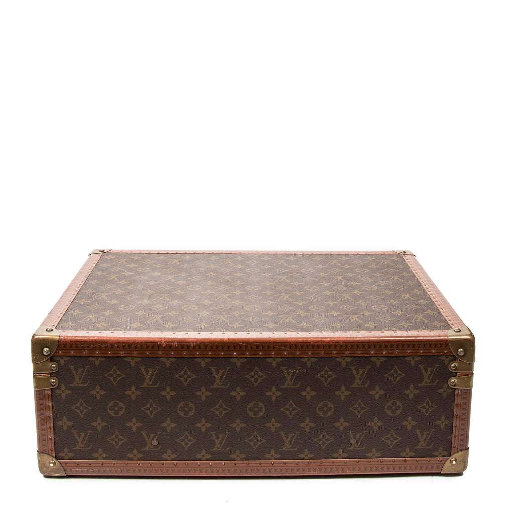 Bolsa de viaje Bisten de lona Monogram marrón
