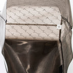 Shoulder Bag Transparent Tote Gray Monogram Resin