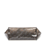 Shoulder Bag Transparent Tote Gray Monogram Resin