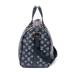 Louis Vuitton - Édition limitée rare Speedy Bandoulière Upside Down - Bleu Marine/Blanc