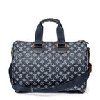 Louis Vuitton - Édition limitée rare Speedy Bandoulière Upside Down - Bleu Marine/Blanc