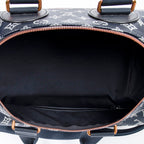 Louis Vuitton - Édition limitée rare Speedy Bandoulière Upside Down - Bleu Marine/Blanc
