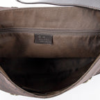 Shoulder Bag Flap Messenger Brown Monogrammed Nylon Canvas